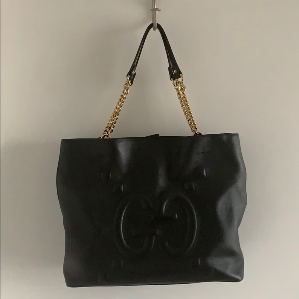 Authentic Gucci leather handbag